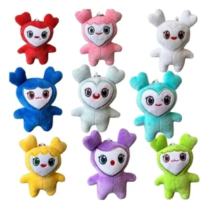Mini Peluche Twice Lovelys Kpop Tipo Llavero 10cm Colgante