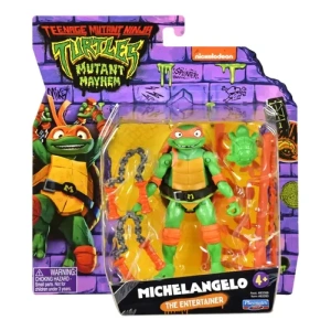 Tortuga Ninja Michelangelo Figura Mutante Accion Con Cadenas