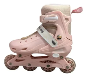 Patines En Línea Ajustables Con Ruedas Iluminadas Para Niños