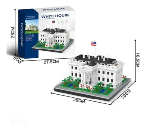 Set De Bloques Para Armar Casa Blanca Similar A Lego