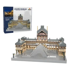 Museo De Louvre Bloques De Construccion Compatible Con Lego 2160 Museo Louvre