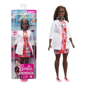 Muñeca Barbie Mattel Doctora Profesión Con Estetoscopio