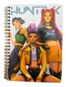 Libreta Guerreras K Pop Hojas Con Diseño Modelos Varios
