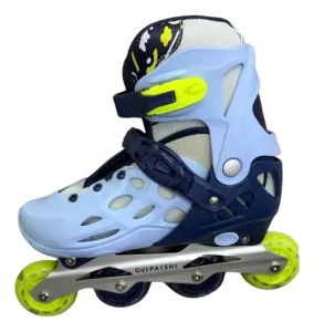 Patines En Linea Ajustables Comodos Duraderos Con Luces