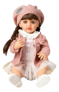 Muñeca Reborn Bebe Real De Silicon 55 Centimetros