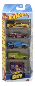 Hot Wheels Carritos Originales Empaque De 5 Unidades Varios