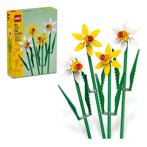 Lego 40747 Narcisos Artificial 216 Pcs Decoración Exhibición