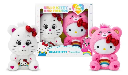 Peluche Hello Kitty Care Bear Pack 2 Coleccionables 10