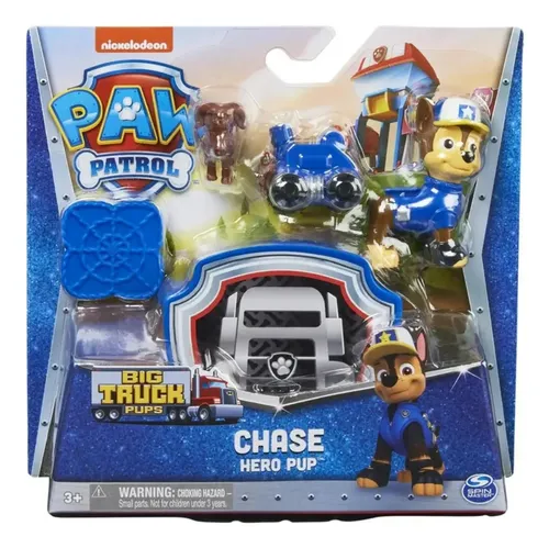 Paw Patrol Chase Capsula Central De Comando Y Amigo Animal