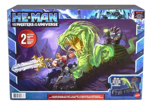 He Man Ataque De La Serpiente Figura De Accion Mattel