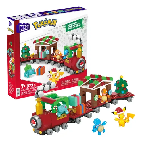 Mega Construx Pikachu Pokemon Navideño