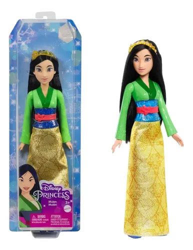 Muñeca Disney Princesa Mulan Royal Shimmer Brillo Original